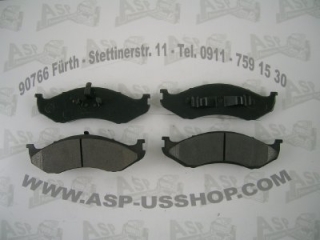 Bremsklötze Vorne - Brakepads Front  Wrangler + Cherokee  90 - 02